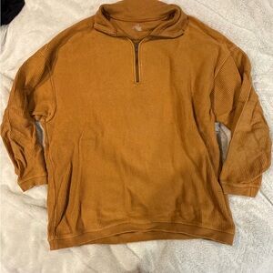 Aerie Women’s Yellow Half-Zip